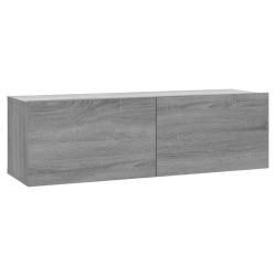 vidaXL Libreria Grigio Sonoma 100x30x30 cm in Legno Ingegnerizzato