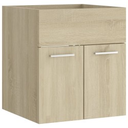 vidaXL Mobile Sottolavabo Rovere Sonoma 41x38,5x46 cm in Truciolato