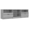 vidaXL Mobile TV Grigio Sonoma 150x33,5x45 cm in Legno Ingegnerizzato