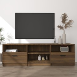 vidaXL Mobile TV Rovere Marrone 150x33,5x45 cm in Legno Ingegnerizzato