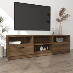 vidaXL Mobile TV Rovere Marrone 150x33,5x45 cm in Legno Ingegnerizzato