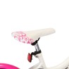 Bici per Bambini 20 pollici Rosa e Bianca