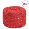 vidaXL Corda Nautica Rossa 8 mm 25 m in Polipropilene