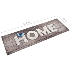 vidaXL Tappetino da Cucina Lavabile Home 60x300 cm