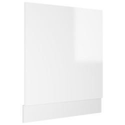 Pannello Lavastoviglie Bianco Lucido 59,5x3x67 cm Truciolato