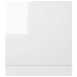 Pannello Lavastoviglie Bianco Lucido 59,5x3x67 cm Truciolato