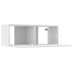 vidaXL Set Mobili Porta TV 8pz Bianco in Legno ingegnerizzato