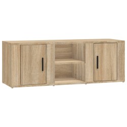 vidaXL Mobile per TV Rovere Sonoma 100x31,5x35 cm Legno ingegnerizzato