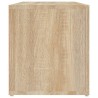 vidaXL Mobile per TV Rovere Sonoma 100x31,5x35 cm Legno ingegnerizzato