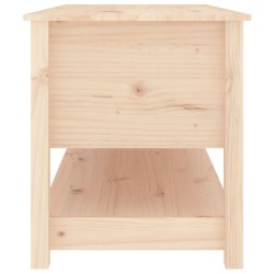 vidaXL Tavolino da Salotto 102x49x55 cm in Legno Massello di Pino