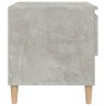 vidaXL Comodini 2 pz Grigio Cemento 50x46x50 cm in Legno ingegnerizzato