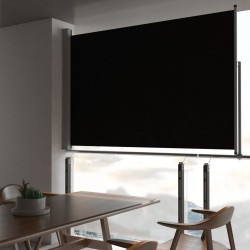 vidaXL Tenda da Sole Laterale Retrattile 160 x 300 cm Nera