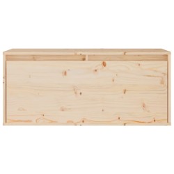 vidaXL Pensile 80x30x35 cm in Legno Massello di Pino