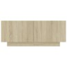 vidaXL Comodino Rovere Sonoma 100x35x40 cm in Truciolato