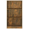 vidaXL Libreria Rovere Fumo 60x24x109 cm in Legno Ingegnerizzato