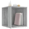 Tavolino Salotto Grigio Sonoma 33x33x34,5 cm Legno ingegnerizzato