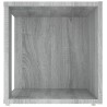 Tavolino Salotto Grigio Sonoma 33x33x34,5 cm Legno ingegnerizzato