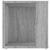 Tavolino Salotto Grigio Sonoma 33x33x34,5 cm Legno ingegnerizzato