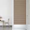 vidaXL Pannelli Murali 12 pz Cappuccino 90x15 cm in Similpelle 1,62 m²