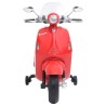 vidaXL Motocicletta Elettrica per Bambini Vespa GTS300 Rossa