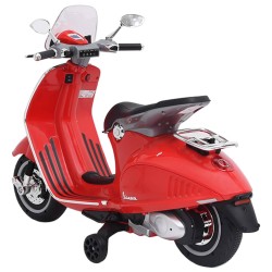 vidaXL Motocicletta Elettrica per Bambini Vespa GTS300 Rossa