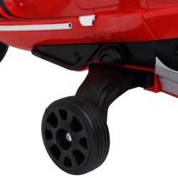 vidaXL Motocicletta Elettrica per Bambini Vespa GTS300 Rossa