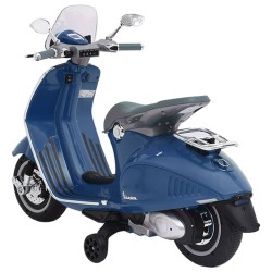 vidaXL Motocicletta Elettrica per Bambini Vespa GTS300 Blu