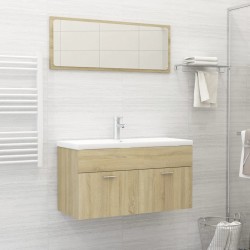 vidaXL Set Mobili da Bagno...