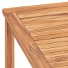 vidaXL Tavolo da Pranzo da Giardino 180x90x77 cm in Massello di Teak