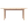 vidaXL Tavolino da Salotto 110x55x45 cm Legno Massello di Pino