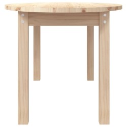 vidaXL Tavolino da Salotto 110x55x45 cm Legno Massello di Pino