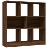 vidaXL Libreria Rovere Marrone 97,5x29,5x100 cm in Legno Ingegnerizzato