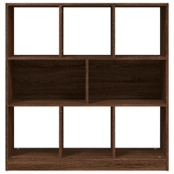 vidaXL Libreria Rovere Marrone 97,5x29,5x100 cm in Legno Ingegnerizzato