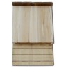 vidaXL Casette per Pipistrelli 4 pz in Legno 22x12x34 cm