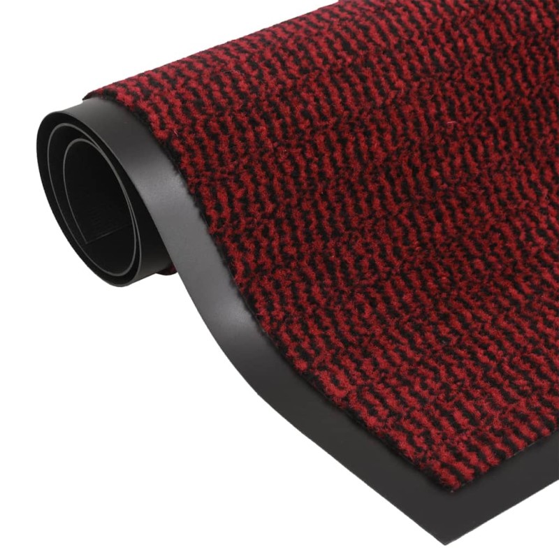 vidaXL Zerbino Trapuntato 60x180 cm Rosso