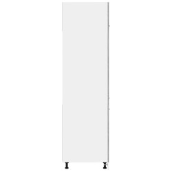 vidaXL Armadio per Frigo Grigio Sonoma 60x57x207 cm Legno ingegnerizzato