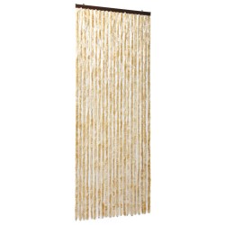 vidaXL Zanzariera Beige 90x220 cm Ciniglia