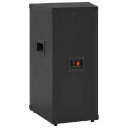 vidaXL Altoparlante da Palco Hifi Professionale Passivo 1000 W Nero