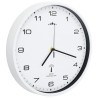 vidaXL Orologio a Parete Radiocontrollato Movimento Quarzo 31cm Bianco