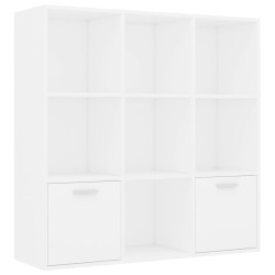 vidaXL Libreria Bianca 98x30x98 cm in Truciolato