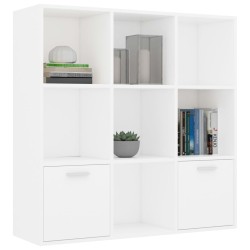 vidaXL Libreria Bianca 98x30x98 cm in Truciolato