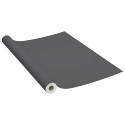 vidaXL Pellicole Autoadesive per Mobili 2 pz Grigie 500x90 cm in PVC