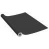 vidaXL Pellicole Autoadesive per Mobili 2 pz Nere 500x90 cm in PVC