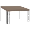 vidaXL Gazebo a Parete 4x3x2,5 m Talpa