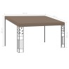 vidaXL Gazebo a Parete 4x3x2,5 m Talpa