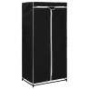 vidaXL Armadio Nero 75x50x160 cm