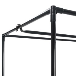 vidaXL Armadio Nero 75x50x160 cm