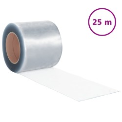 vidaXL Rotolo per Tenda a Strisce in PVC 2mm x 200mm 25 m