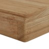 vidaXL Panchina 110 cm in Legno Massello di Teak