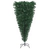 vidaXL Albero di Natale Artificiale Capovolto con Supporto Verde 120 cm PVC